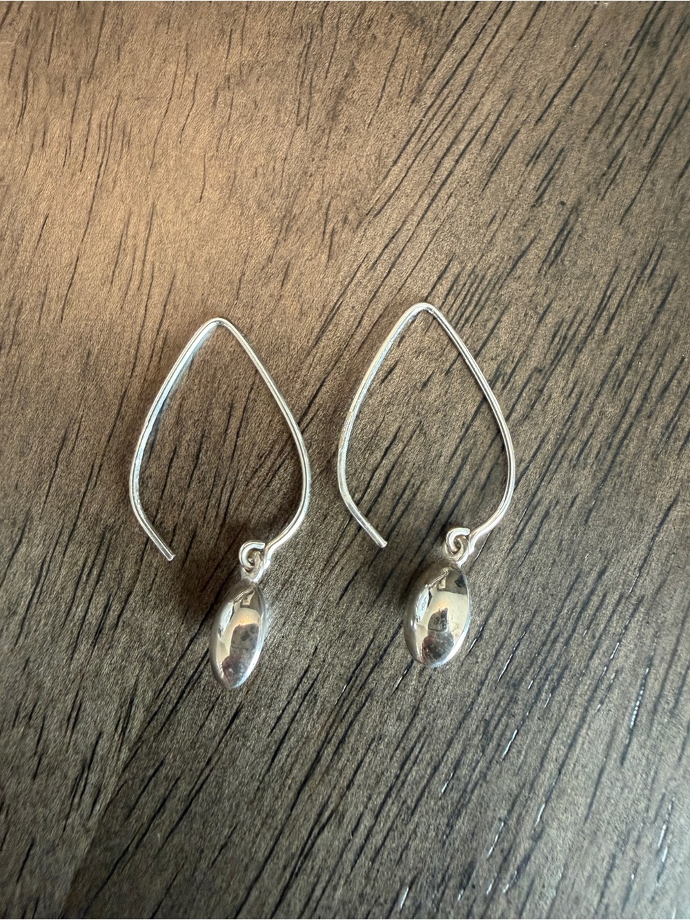 Retired Silpada W2032 925 Sterling Silver Drop Earrings Threader Style